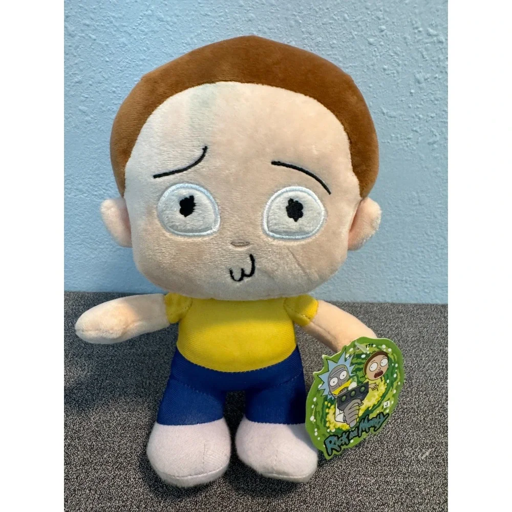 Jazwares Rick And Morty Warner Bros Morty Plush Figure Adult Swim Cartoon Toy 8